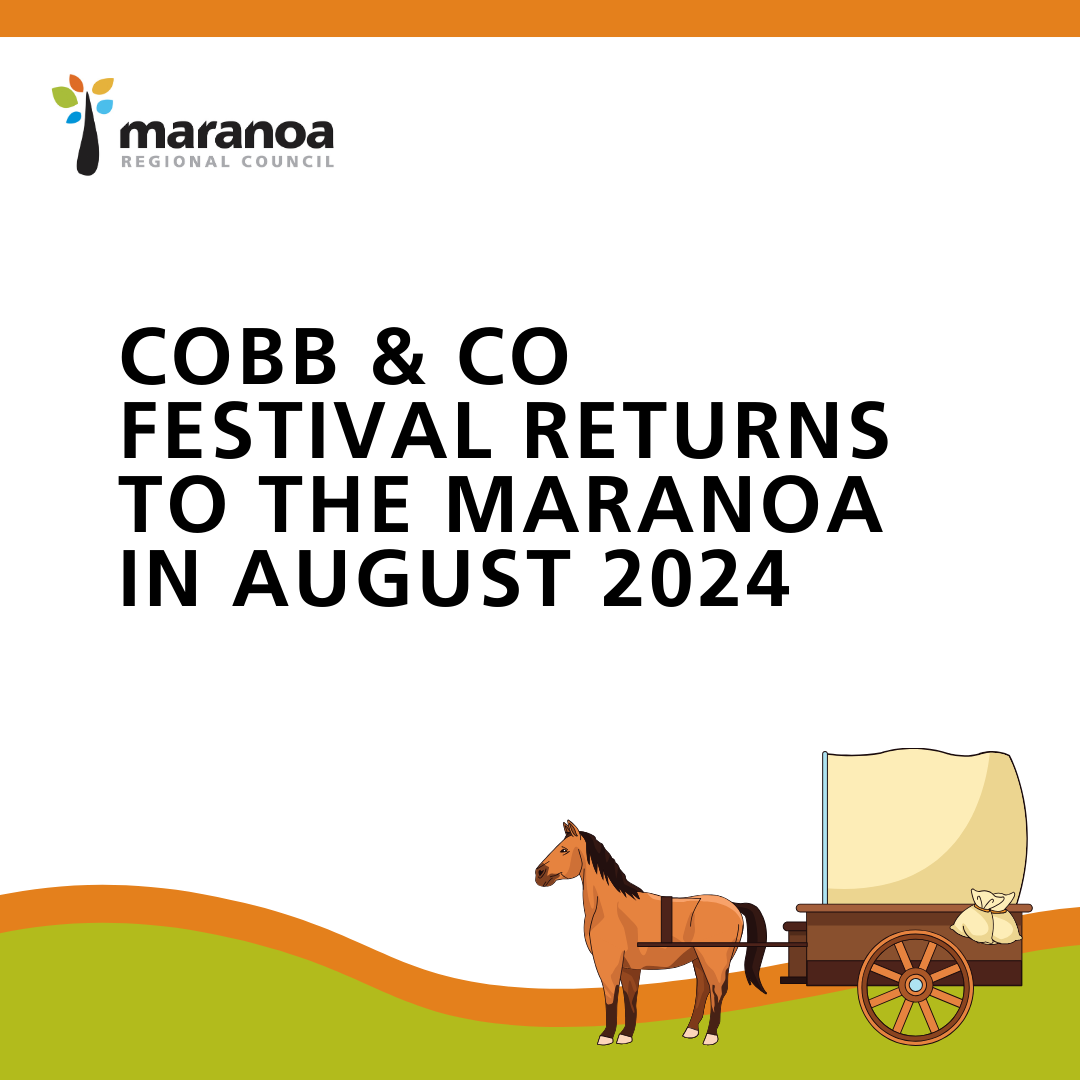 COBB & CO FESTIVAL RETURNS TO THE MARANOA IN AUGUST 2024