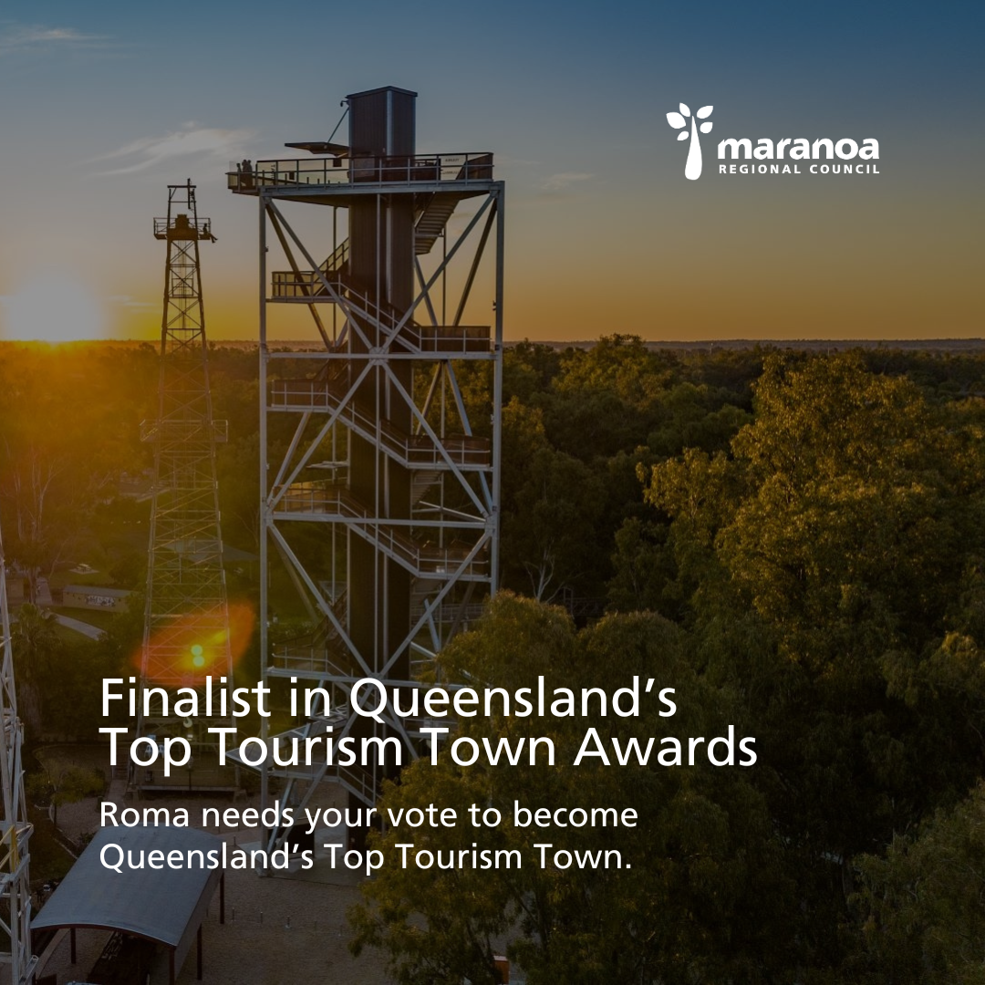 Finalist in Queensland’s Top Tourism Town Awards