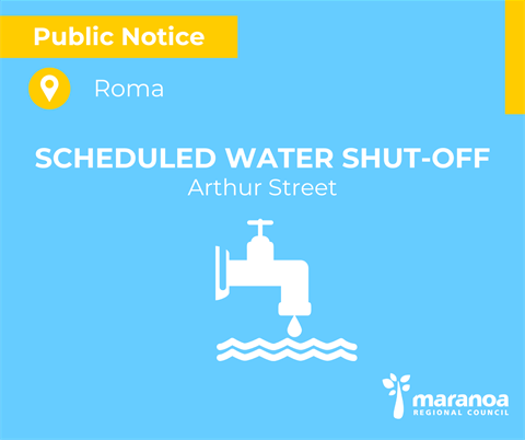 Scheduled water shut-off: Roma