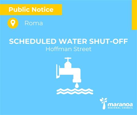 Scheduled water shut-off: Roma 