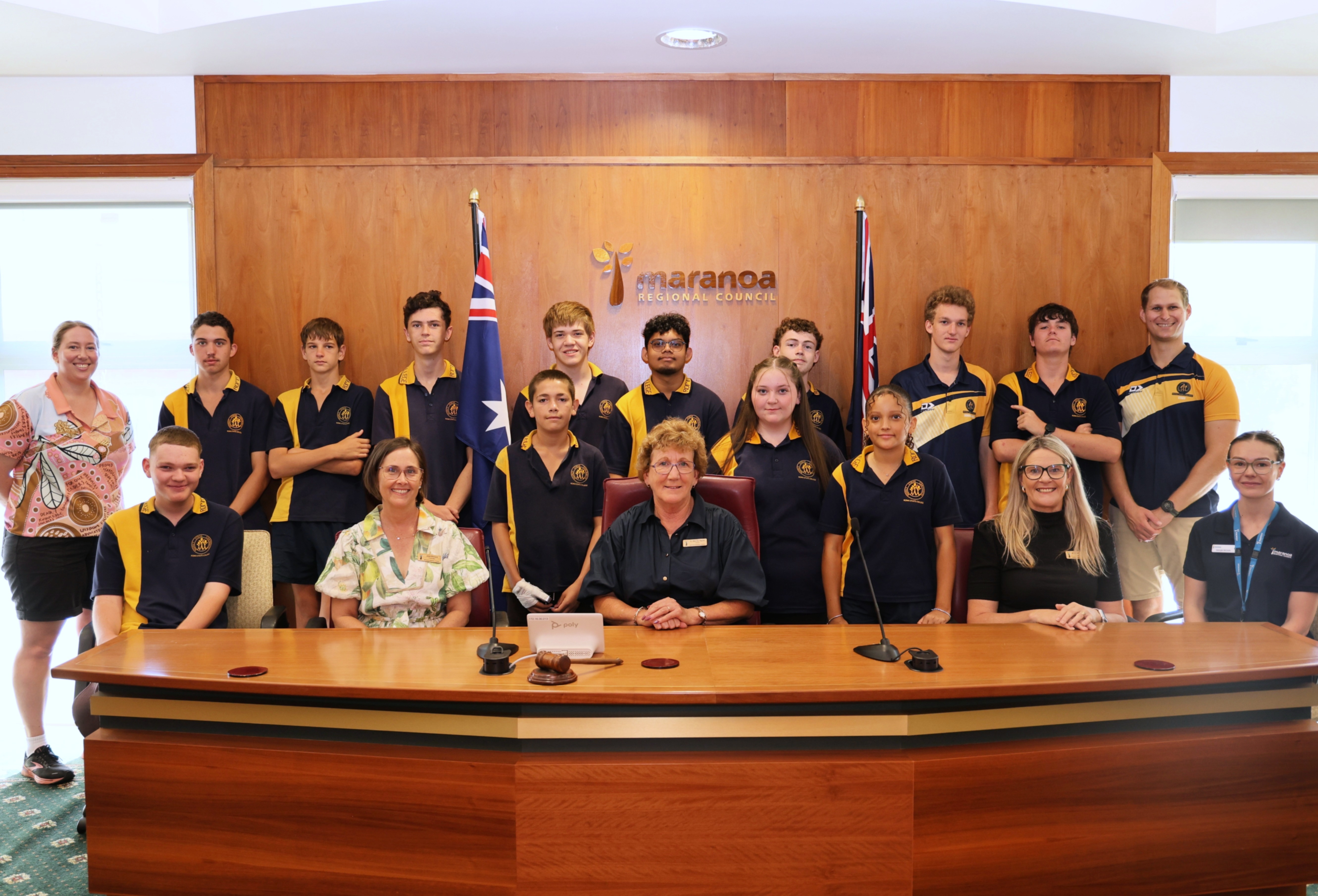 Maranoa Regional Council recently hosted an event management session for Roma State College students.