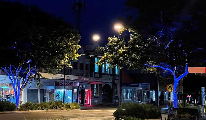 Roma CBD to shine blue in support of National Corrections Day.