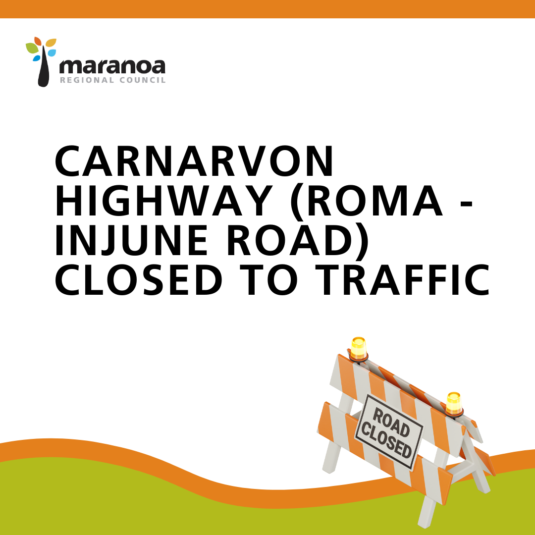 Carnarvon highway closed