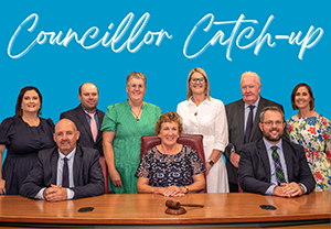 Councillors hold regular catch-ups with the community