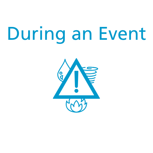What to do during an emergency event