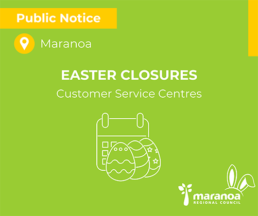 Easter Closure: Maranoa Regional Council