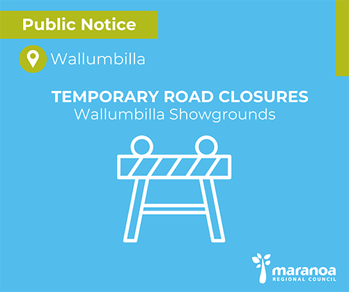 To accompany this weekend's Wallumbilla Dog Trials, there will be some road closures in place including: