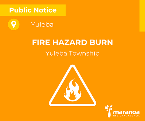 Hazard reduction burn – Yuleba