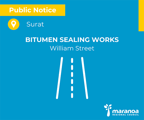 Scheduled roadworks: William Street, Surat