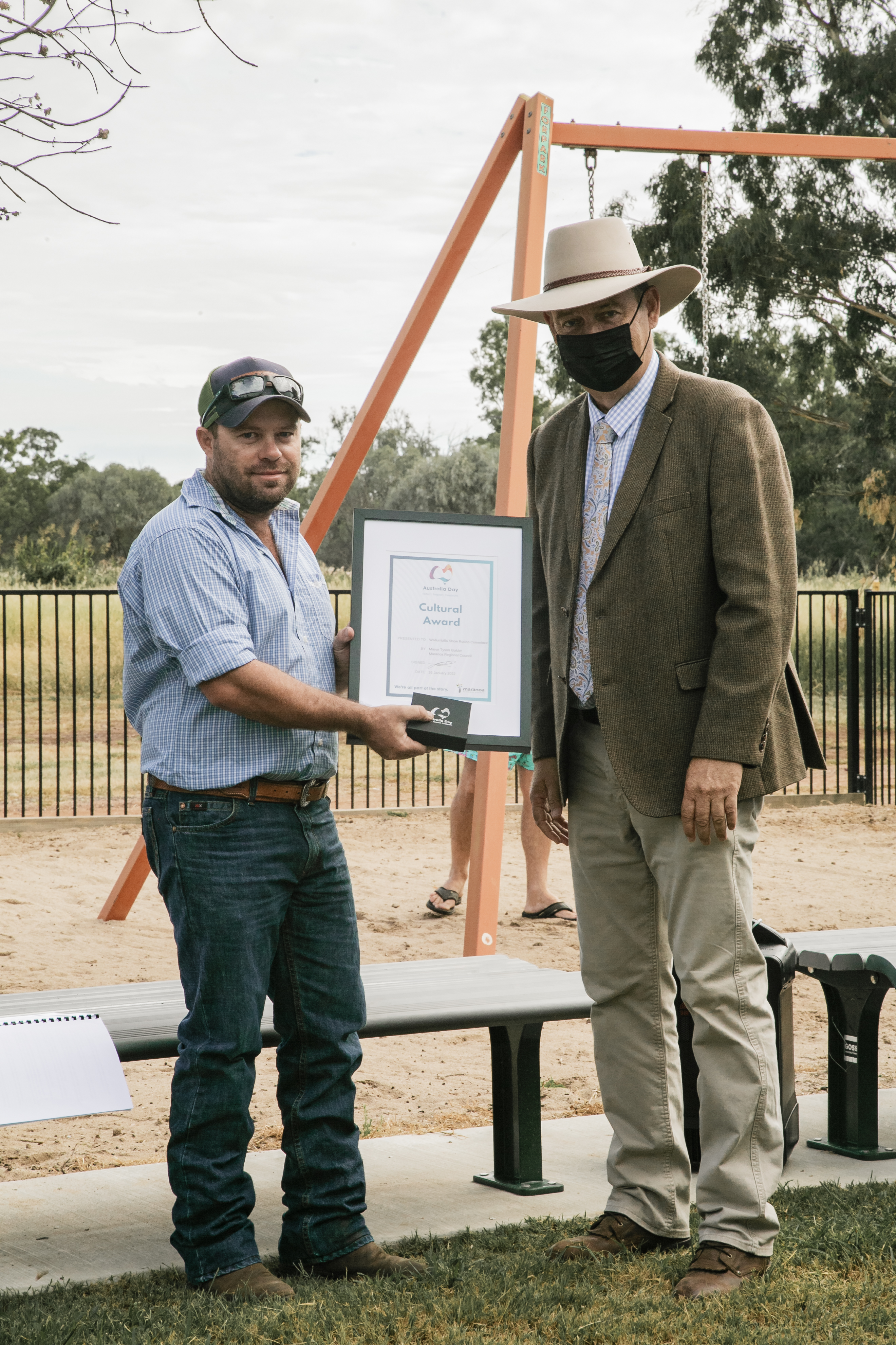 CULTURAL AWARD | Wallumbilla Show Rodeo Committee (accepted by Brendan Seawright)
