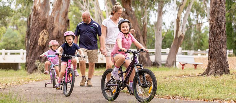 A family loving their life in the Maranoa
