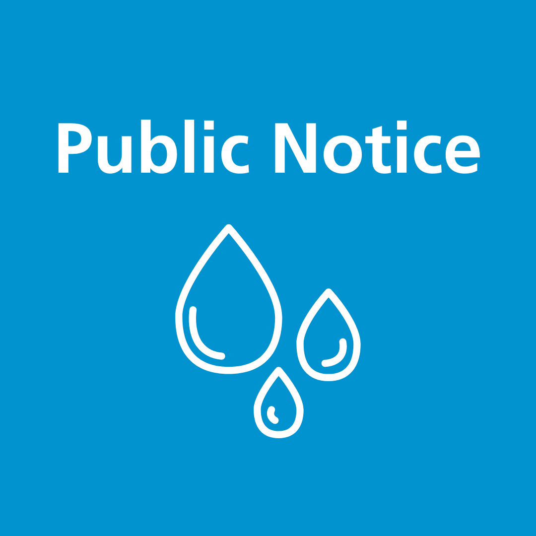Water Public Notice