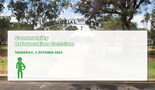 Community information session - Preview Mitchell Memorial Park Upgrade