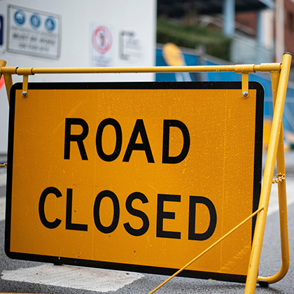 Temporary Carpark Closure: Roma Library