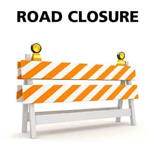 TEMPORARY ROAD CLOSURE FOR KNAYERS LANE