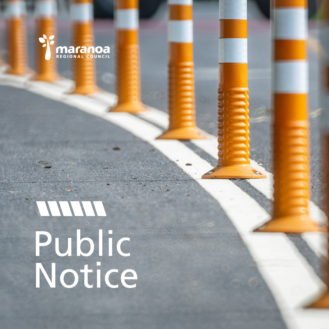 Public Notice - Road works