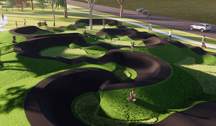 Pump Track Construction Commences