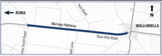 Map of Roadworks