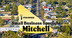 small business month spotlight event in Mitchell run by Maranoa Regional Council.