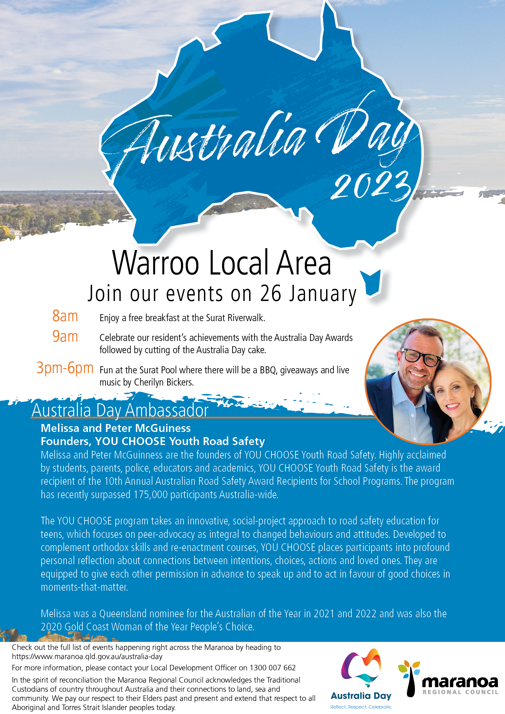 Warroo local area aust day flyer 2023 1